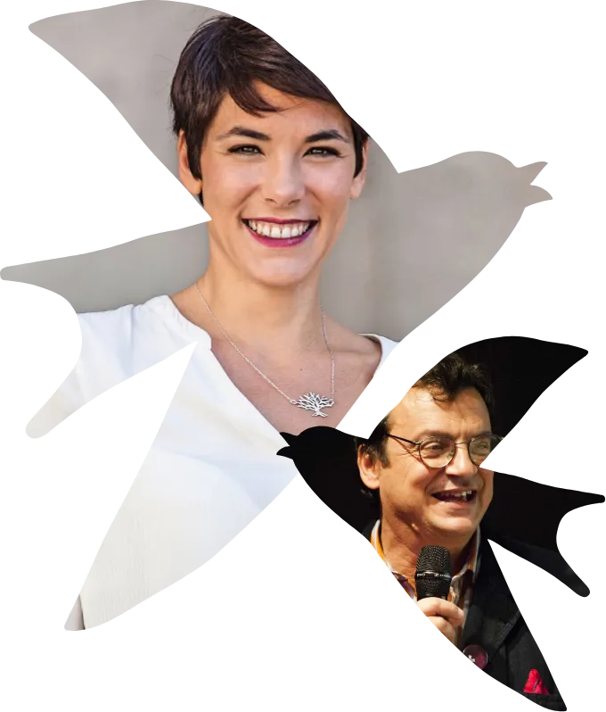 Stefano Bartezzaghi e Maria Sole Bianco